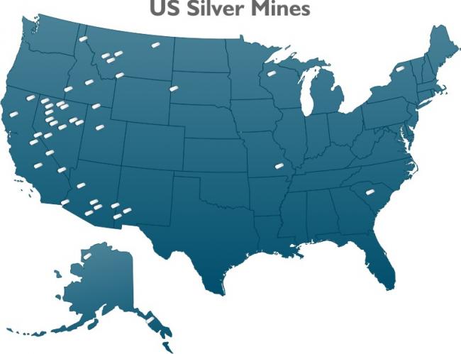 U.S. silver mines