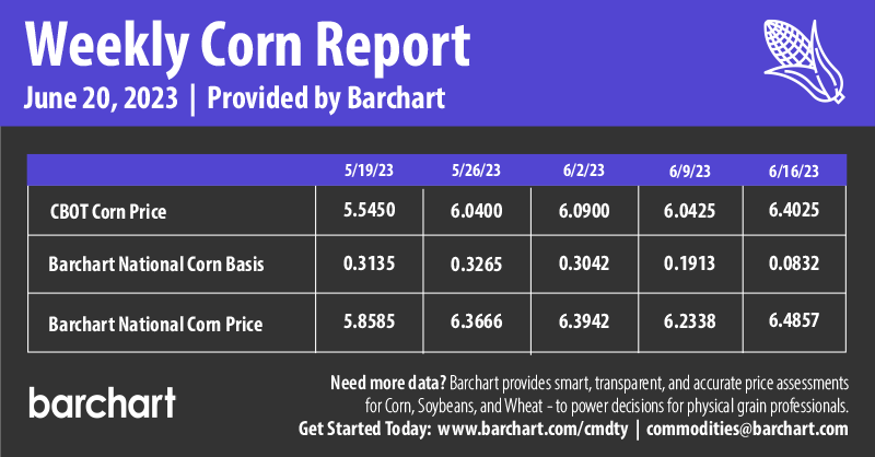 Infographics Weekly Corn Report | 6-20-2023