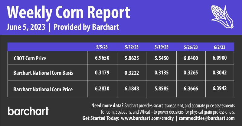Infographics Weekly Corn Report | 6-5-2023