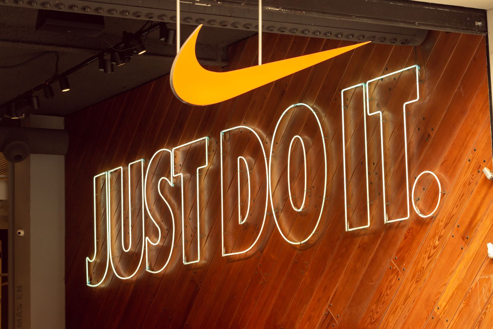 Consumer Products - Nike Neon Sign via Shutterstock