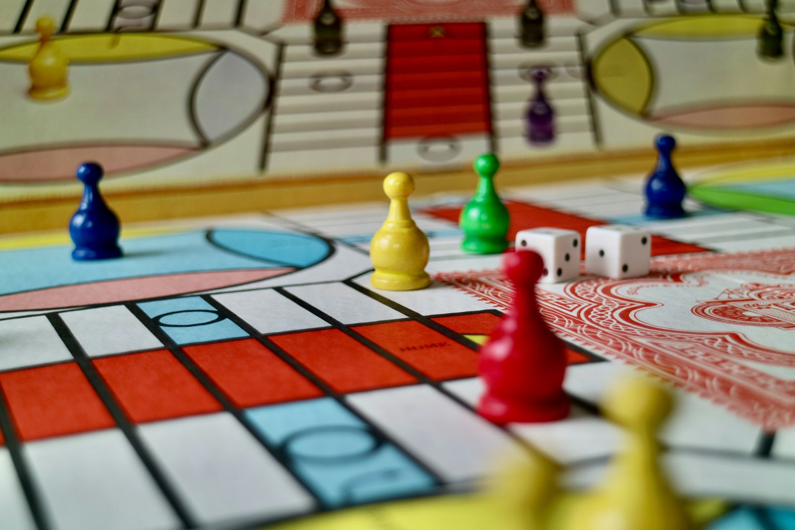 Consumer Products - Parcheesi game by Nik Korba via Unsplash