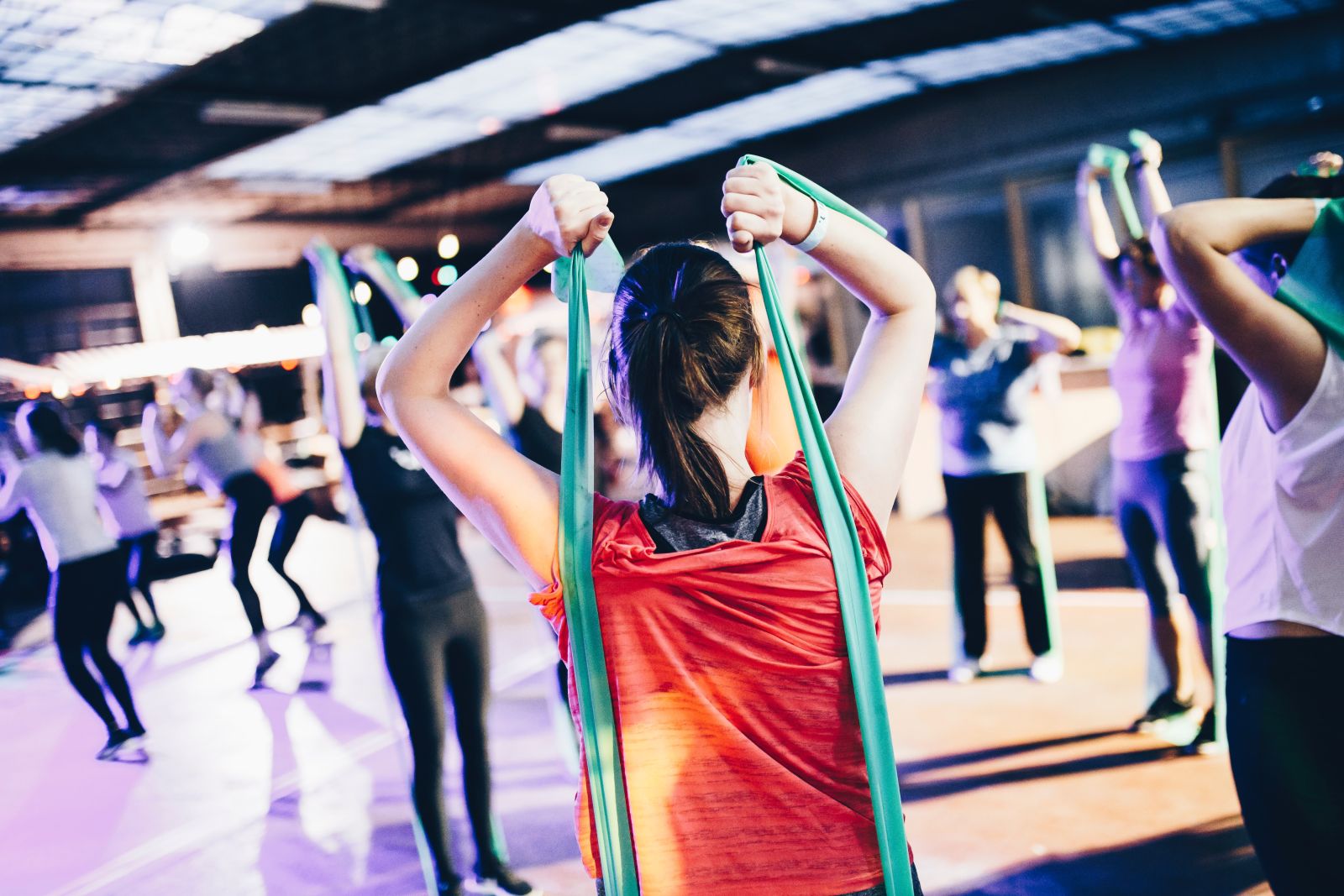 Consumer Products - Workout Class with Tension Bands