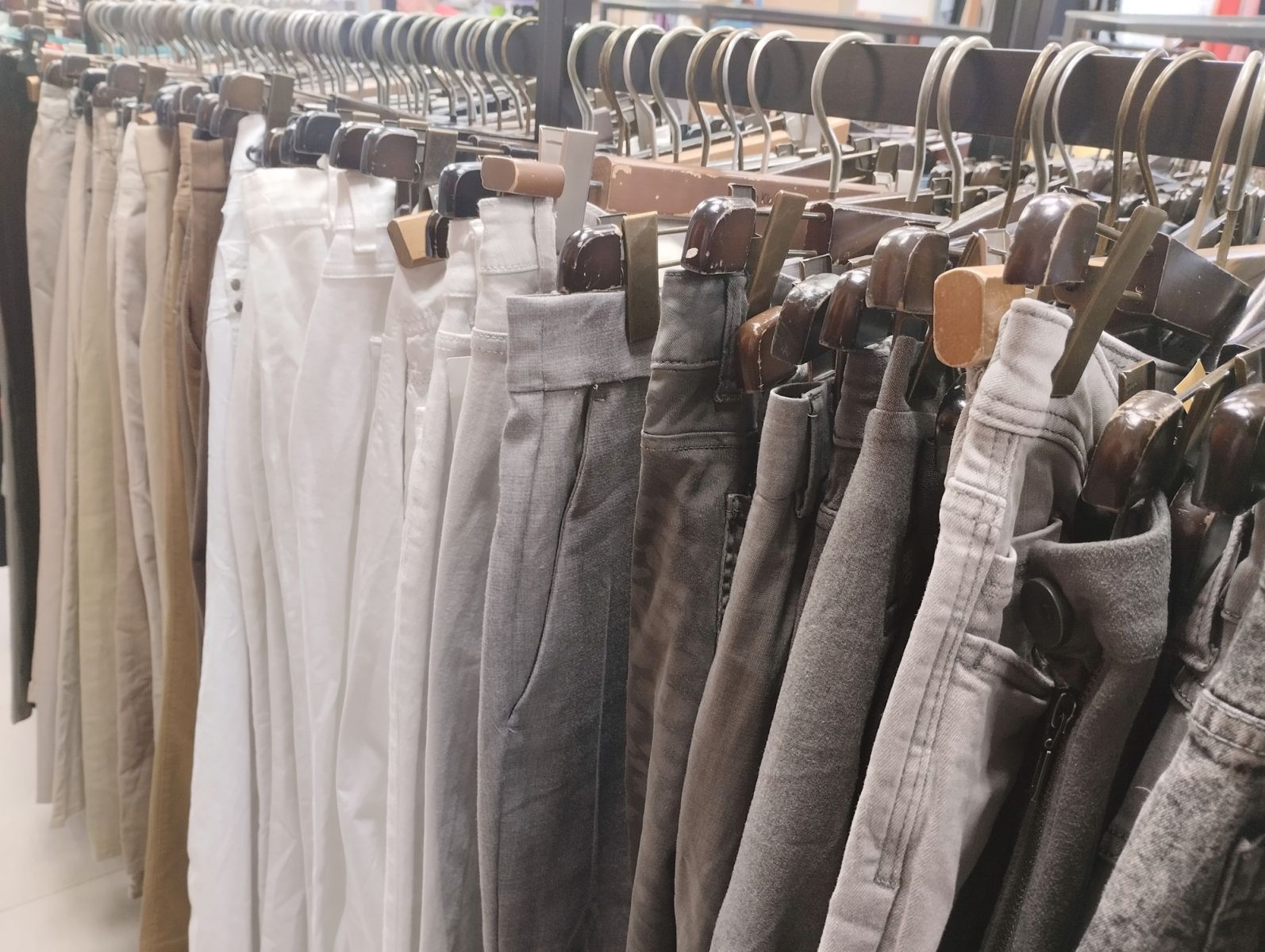 Consumer Products - discount clothing store rack by Vladimir Dyavhkov via iStock