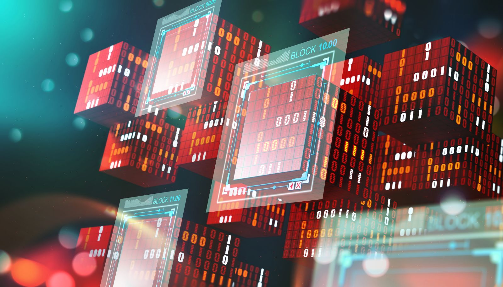 Blockchain technology by Yurchanka Siarhei via Shutterstock