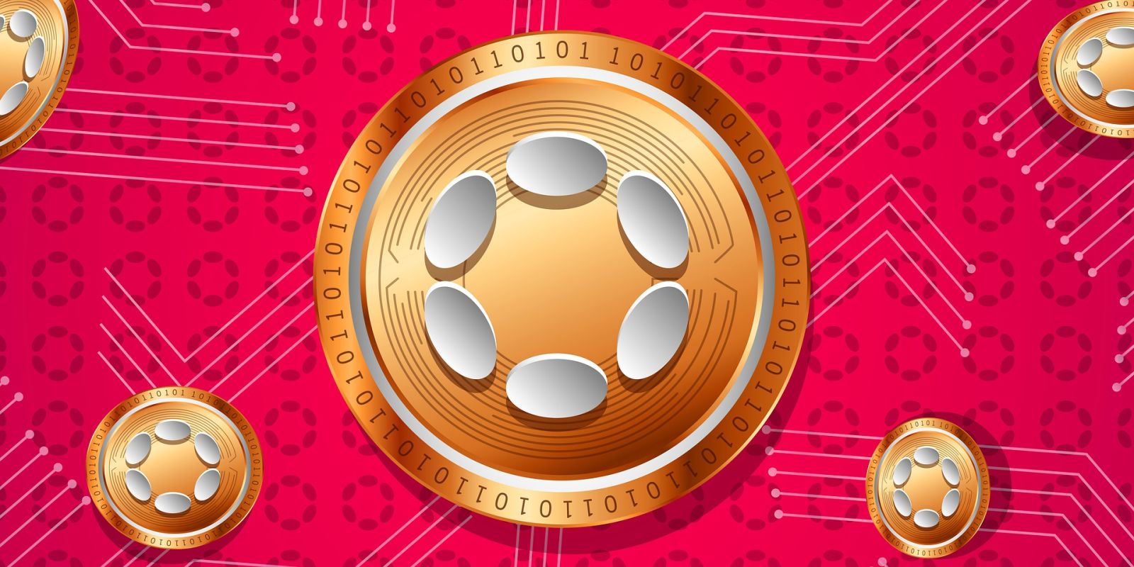 Crypto - pixabay-coin-polkadot-crypto-metallic-6929432