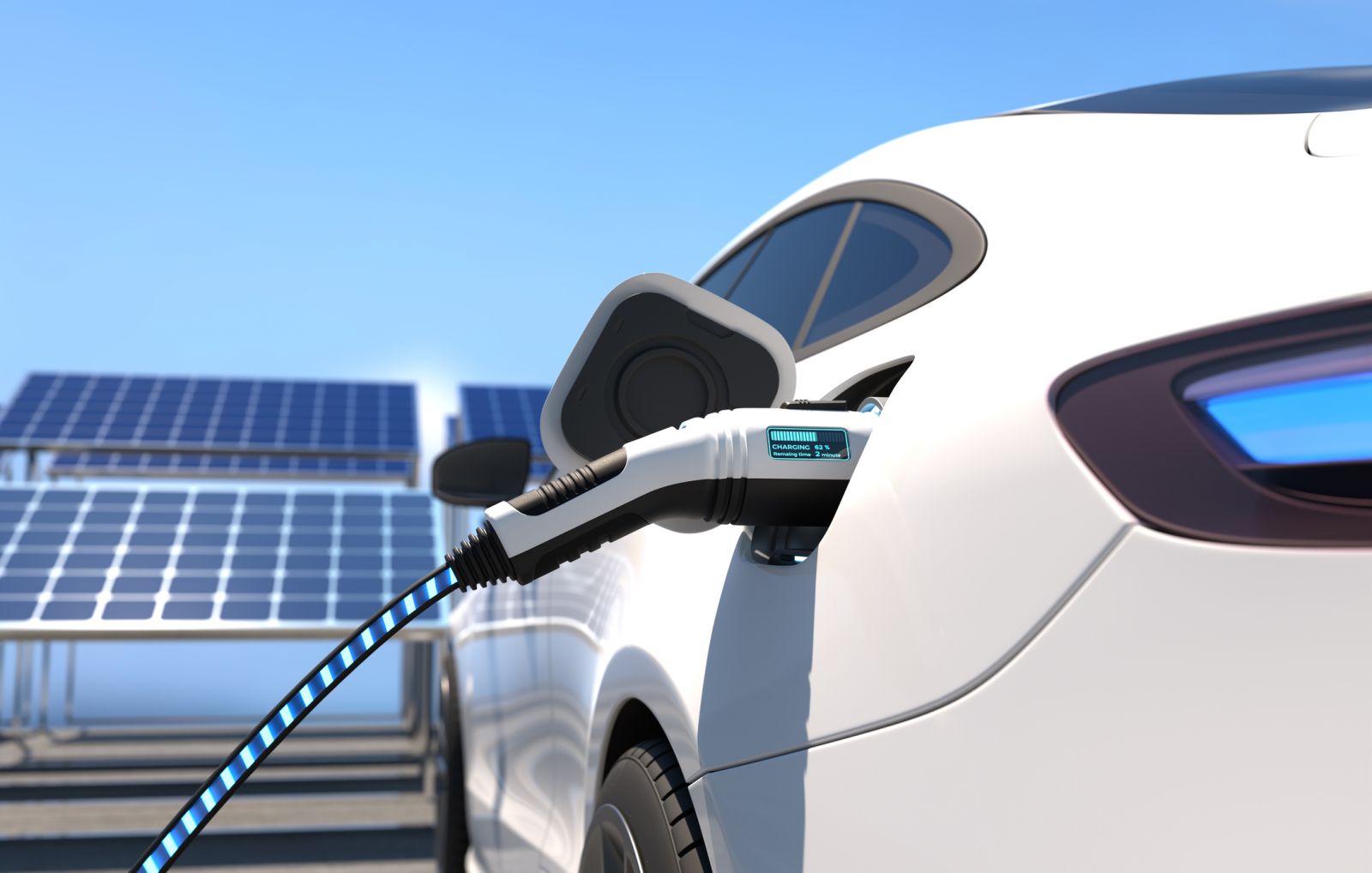 Green Energy (EV, solar, etc.) - EV charging 3 by Sarawuth702 via iStock