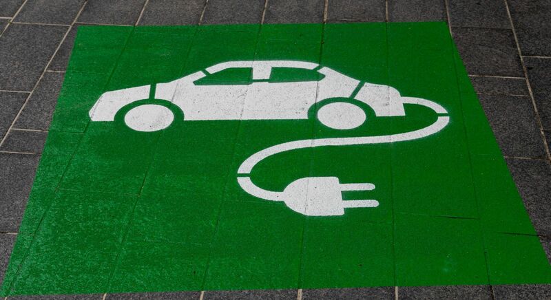 Green Energy (EV, solar, etc.) - electric car charging parking spot