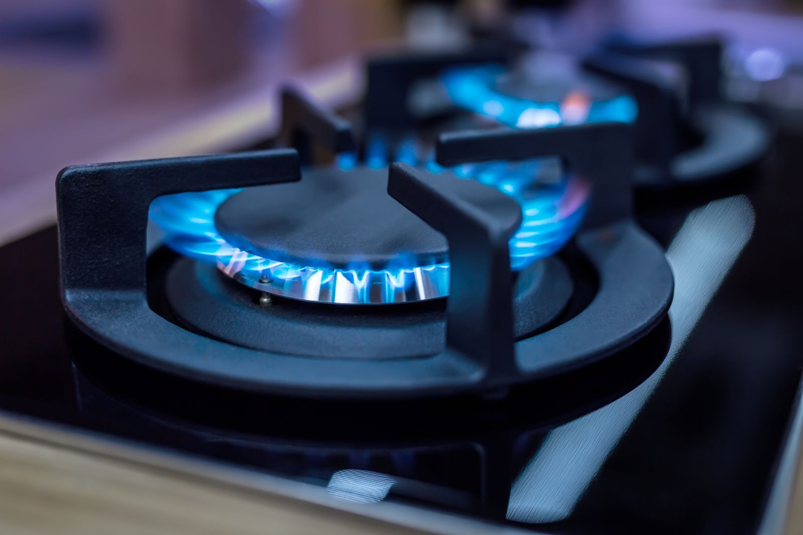 Natural Gas - Gas cooktop by MarianVejcik via iStock