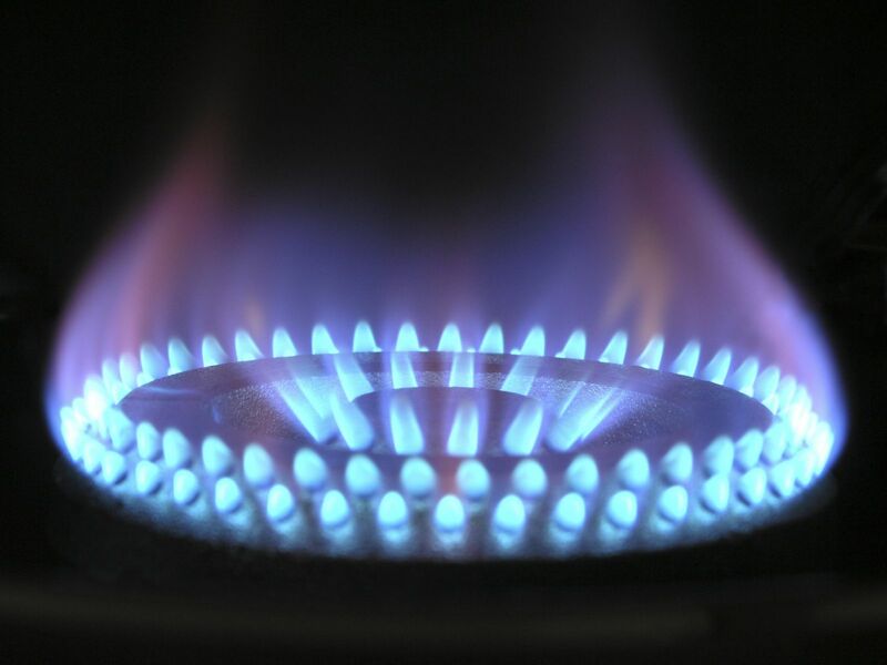 Natural Gas - Natural Gas Close up Burner