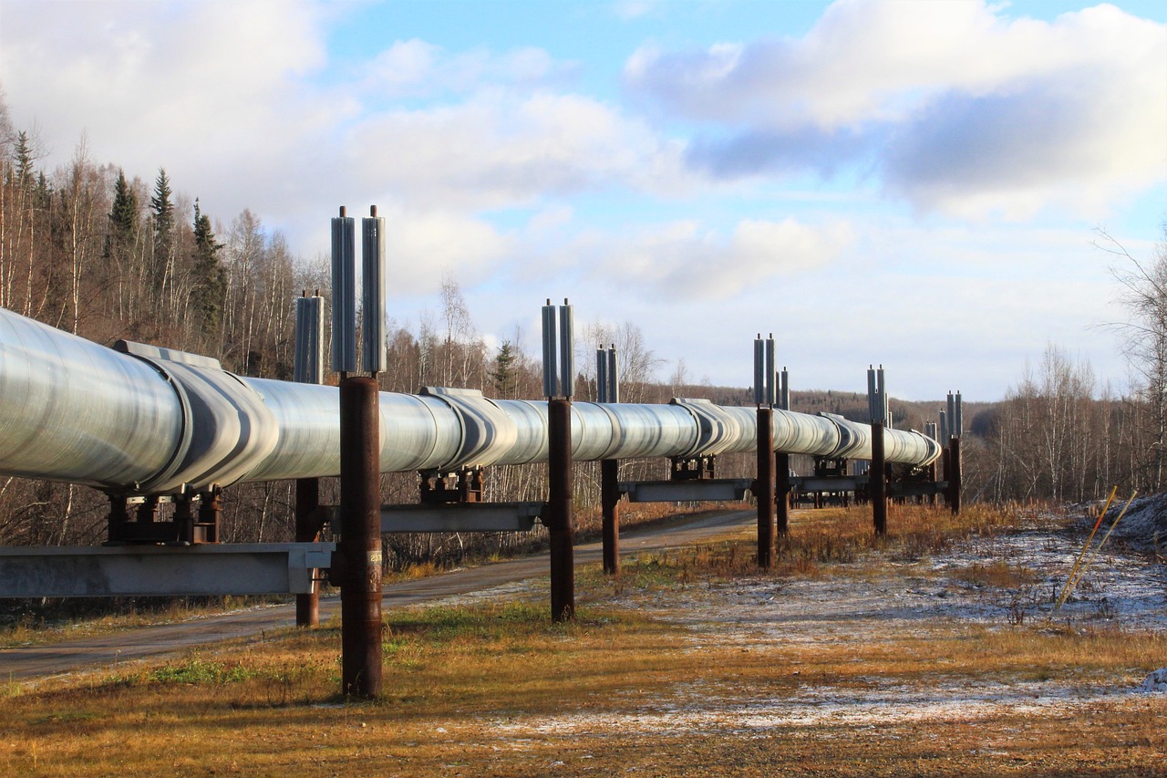 Oil - Oil pipeline in alaska 2 by jotoya via Pixabay