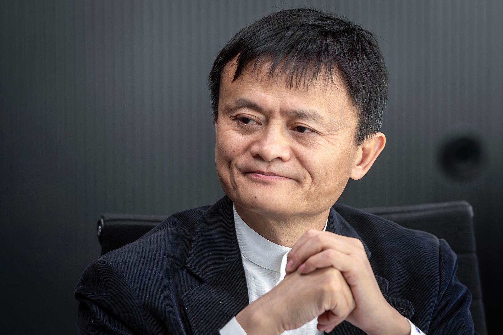 A close-up photo of Alibaba founder Jack Ma by Richard Juilliart via Shutterstock