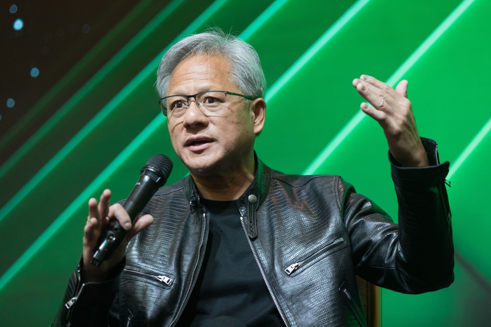 Image of Jensen Huang by jamesonwu1972 via Shutterstock