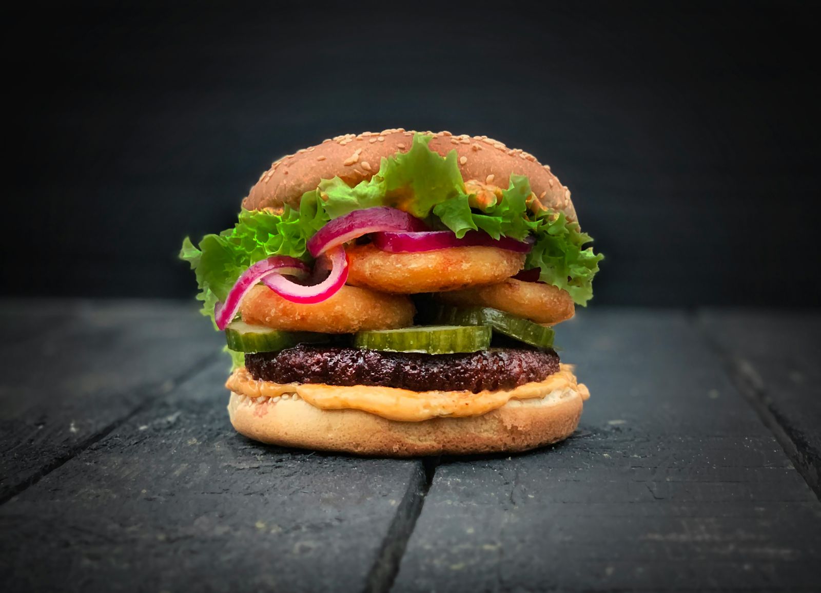 Food, Bev & Cannabis - Burger with cheese by LikeMeat via Unsplash