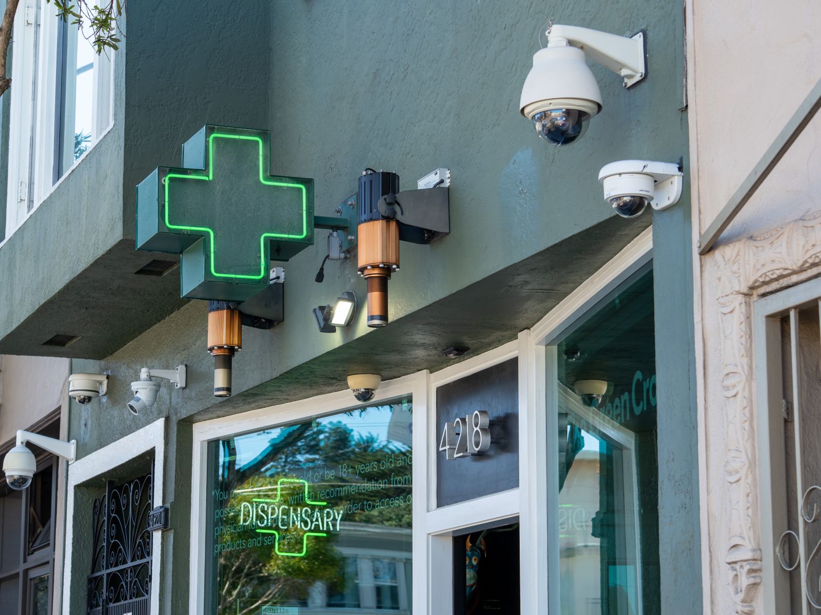 Food, Bev & Cannabis - Outside of a dispensary by David Tran Photo via Shutterstock