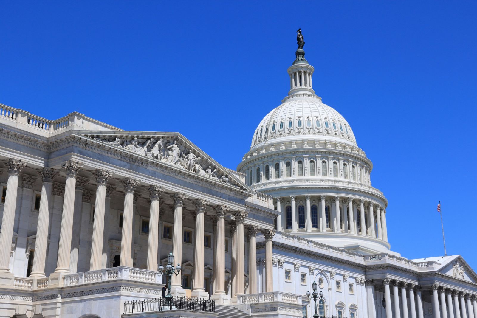 Congress building side view by tupungato via iStock