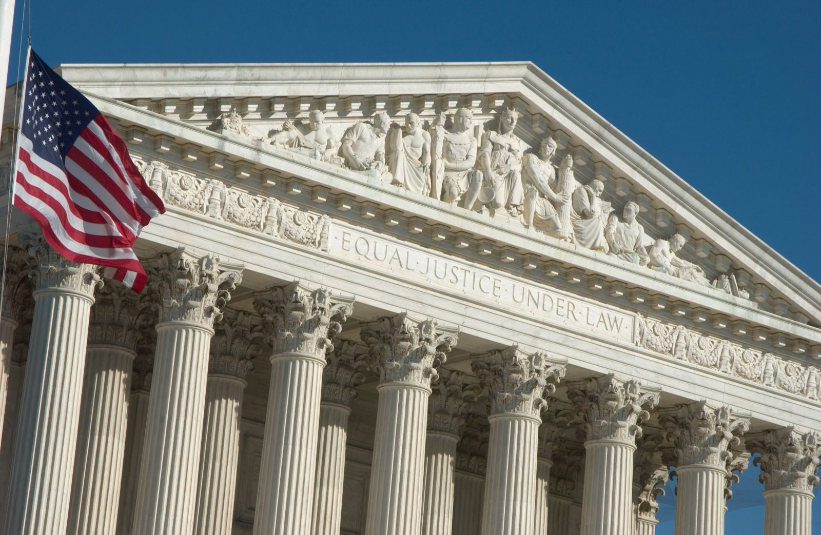 The United States Supreme Court by Wolfgang Schaller via Shutterstock