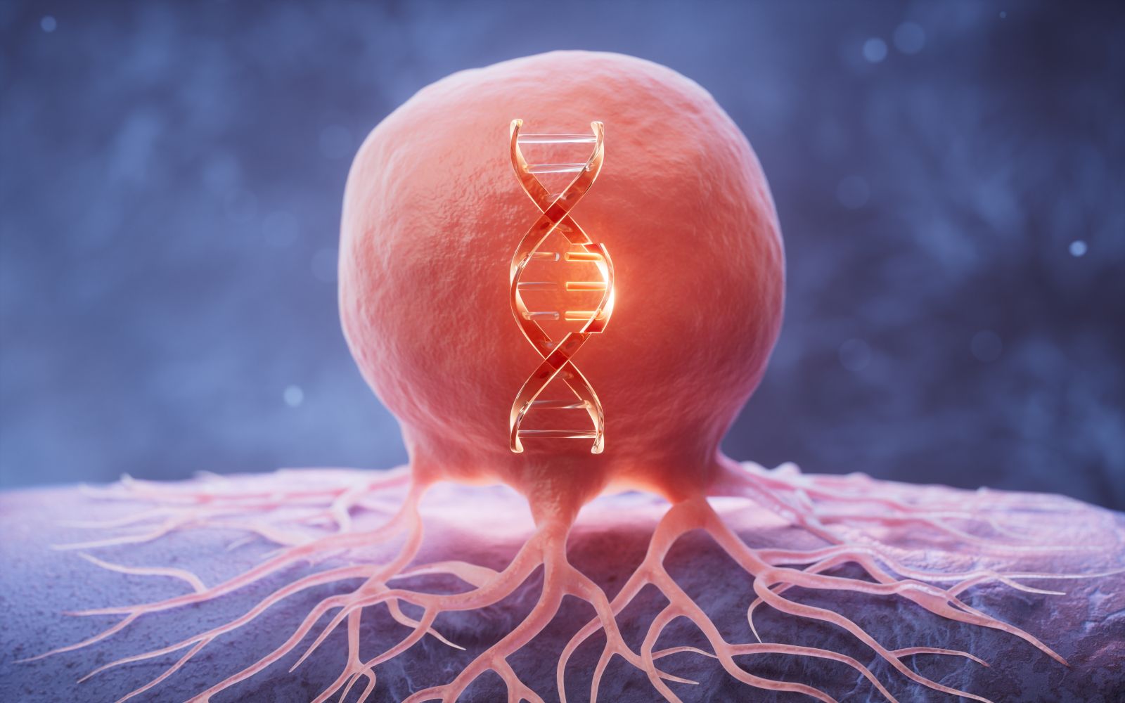 Cancer cell by Vink Fan via Shutterstock