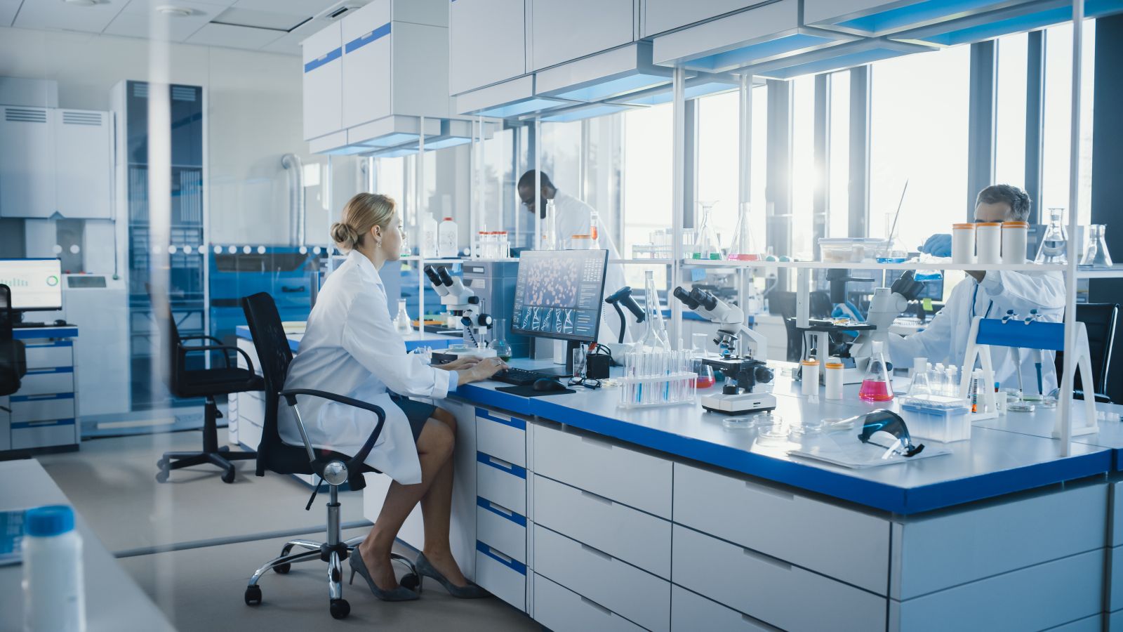 Medical Laboratory by Gorodenkoff via Shutterstock