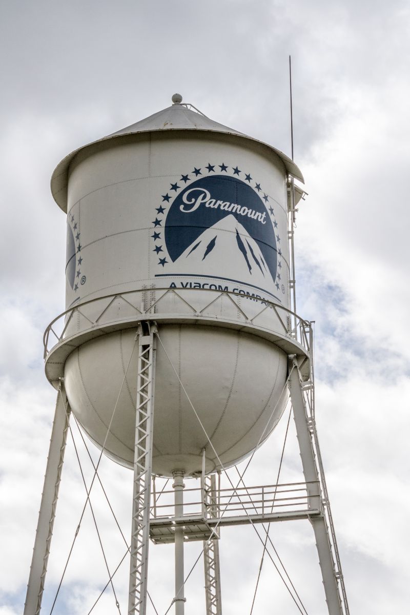 Communication Services - Paramount Global water tower by- kb79 via iStock