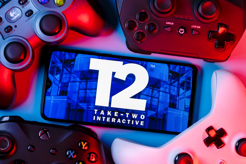 Communication Services - Take-Two Interactive Software, Inc_ game controller by- Sergei Elagin via Shutterstock