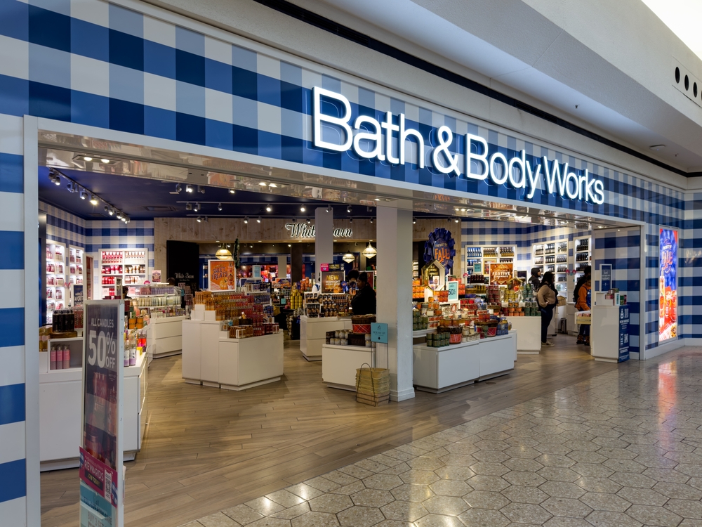 Consumer Cyclical (names A - H) - Bath & Body Works Inc mall shop by-Kenishirotie via Shutterstock