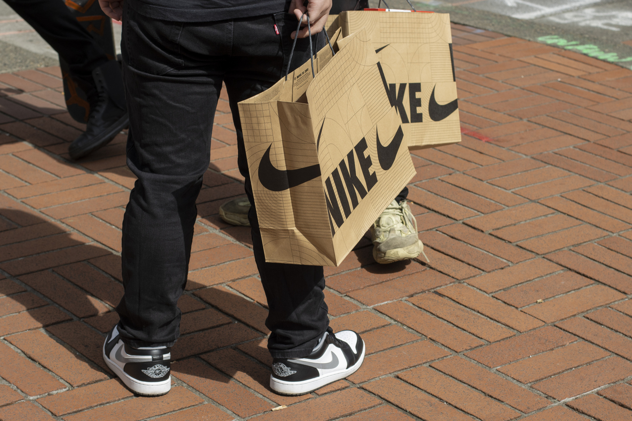 Consumer Cyclical (names I - Z) - Nike, Inc_ shopping by- hapabapa via iStock