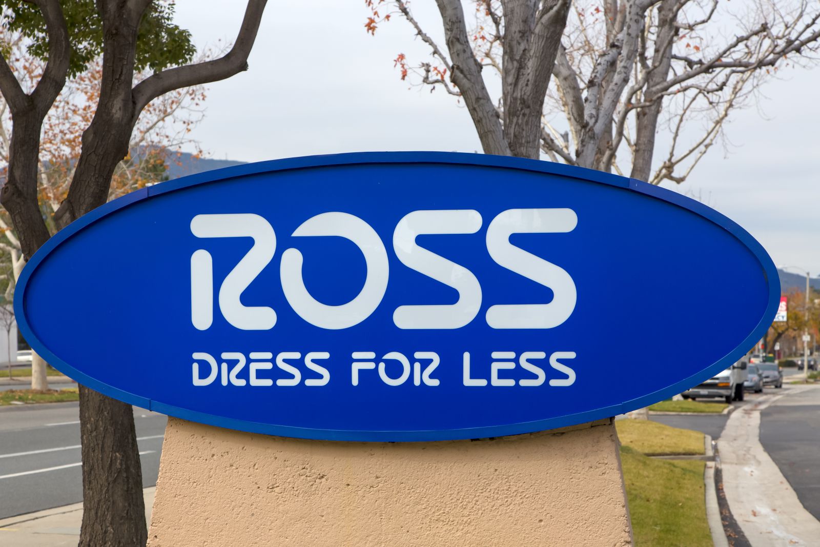 Consumer Cyclical (names I - Z) - Ross Stores, Inc_ outside sign by- Ken Wolter via Shutterstock