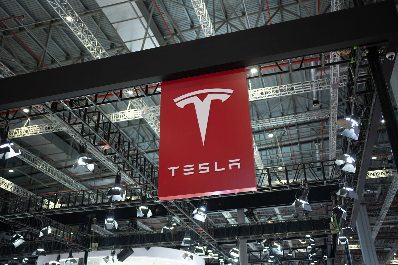 tesla at Shanghai Automobile Industry Exhibition By THINK b