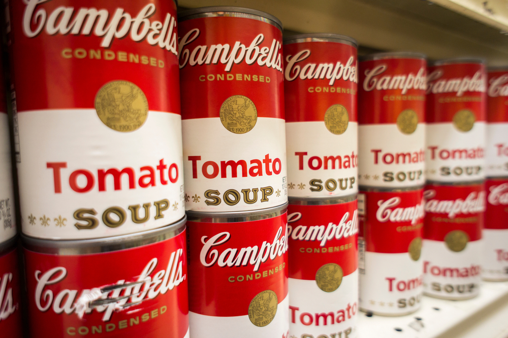 Campbell Soup Co_ Tomato Soup by- rblfmr via Shutterstock