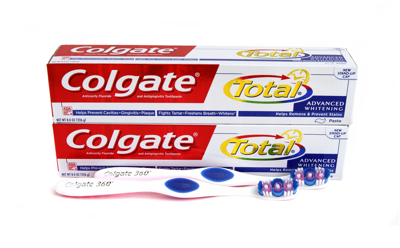 Consumer Defensive - Colgate-Palmolive Co_ toothpast by- NoDerog via iStock