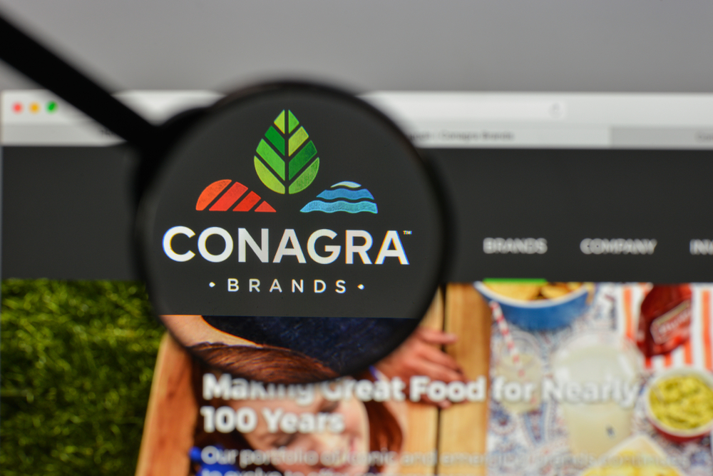 Consumer Defensive - Conagra Brands Inc magnified by- Casimiro PT via Shutterstock