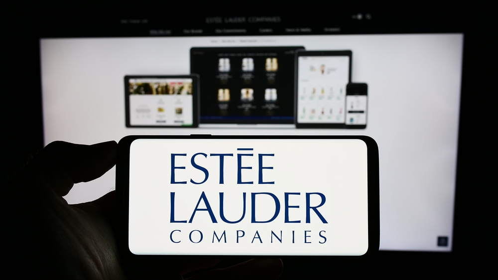 Estee Lauder Cos_, Inc_ phone with website by- T_Schneider via Shutterstock