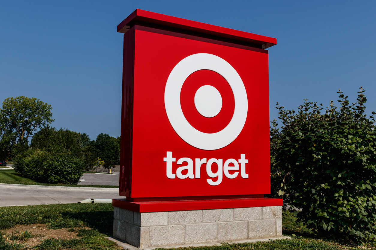 Consumer Defensive - Target Corp logo sign- by jetcityimage via iStock