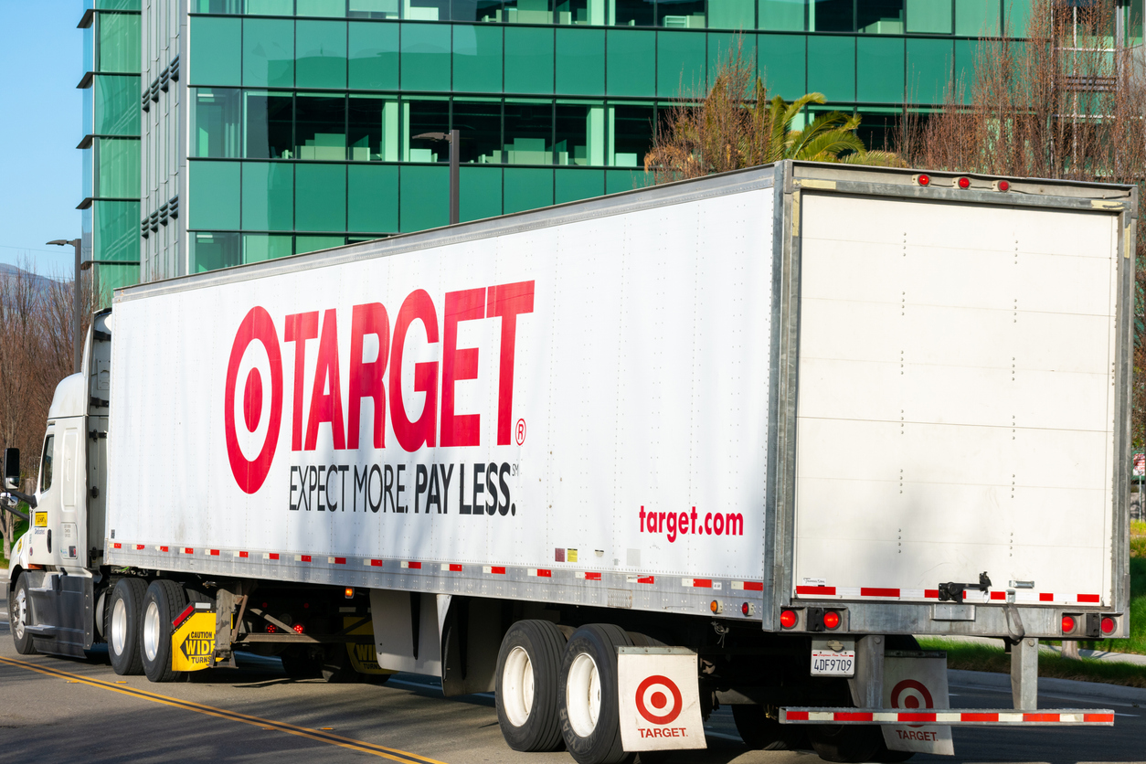 Consumer Defensive - Target Corp trailer- by Michael Vi via iStock