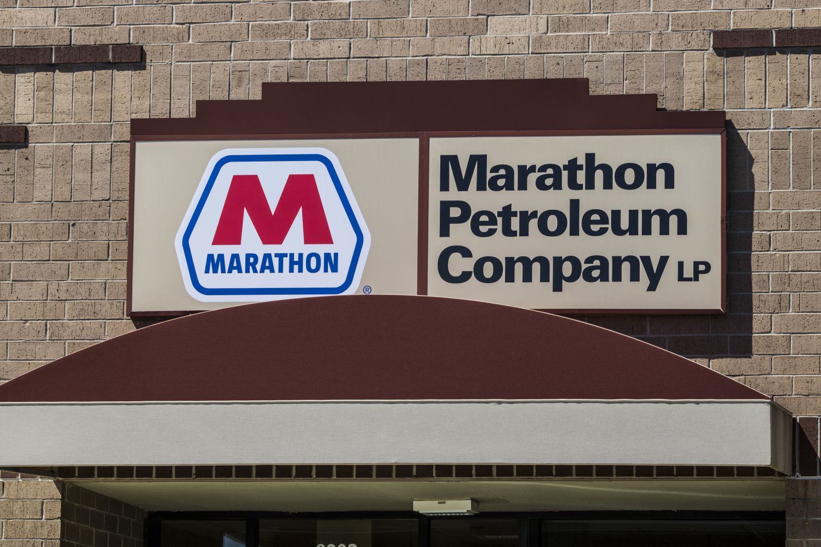 A company logo for Marathon Petroleum by Jonathan Weiss via Shutterstock