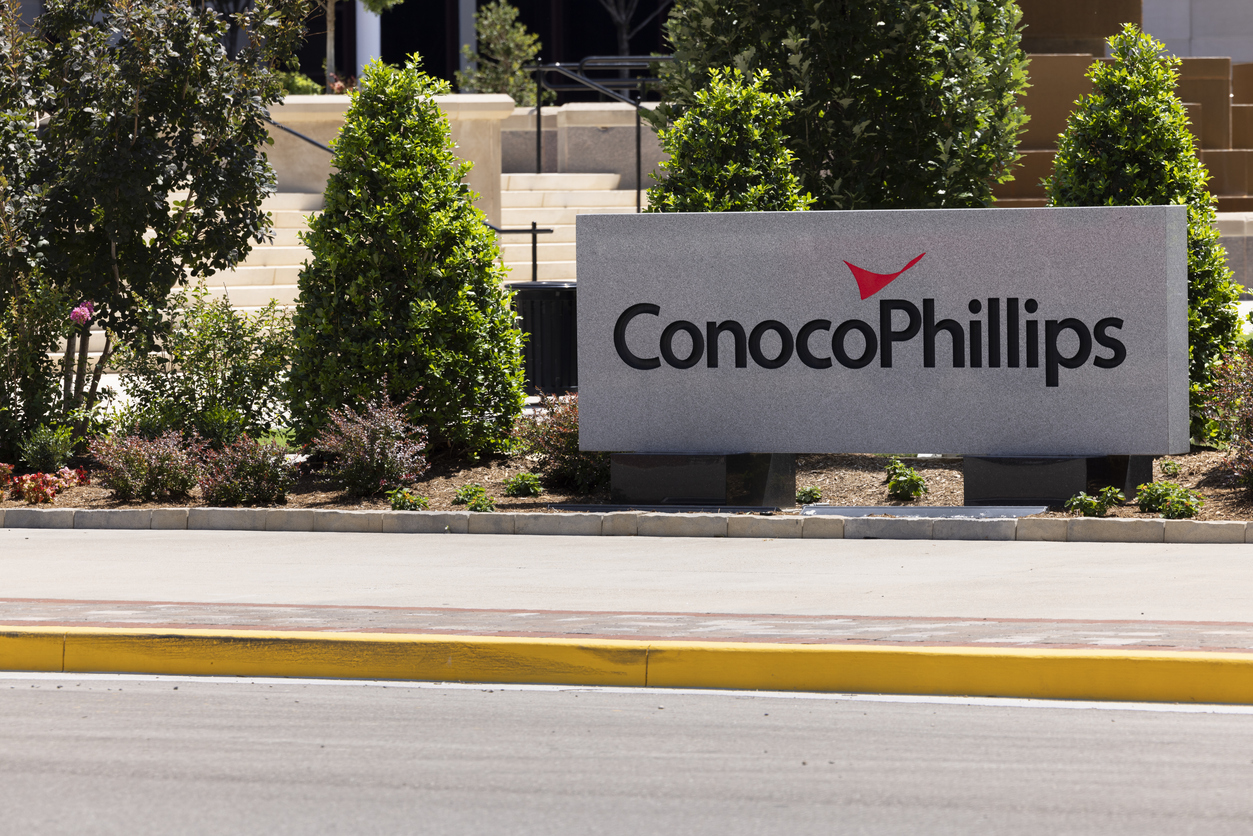 Energy - Conoco Phillips HQ Sign - by MattGush via iStock