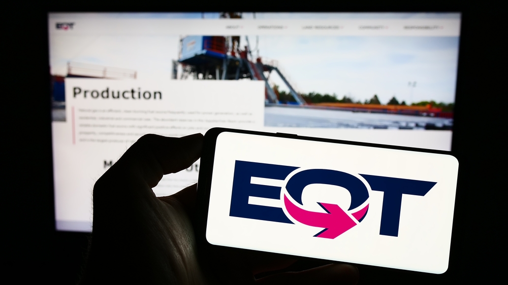 Energy - EQT Corp phone and website - by T_Schneider via Shutterstock