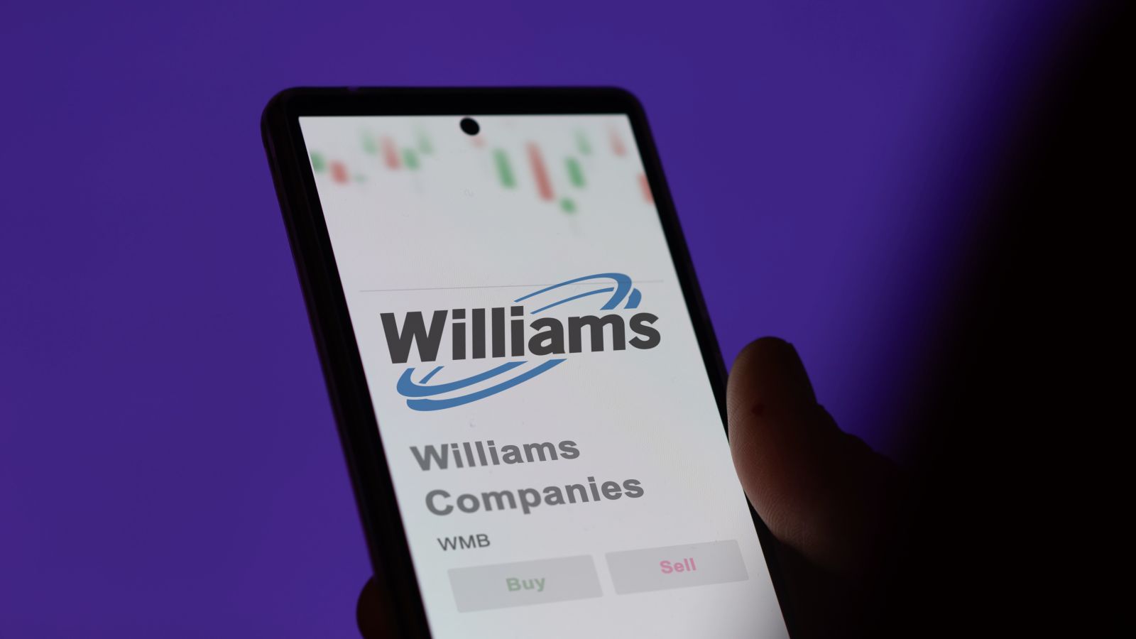 Williams Companies on the screen of an exchange_ By maurice norbert