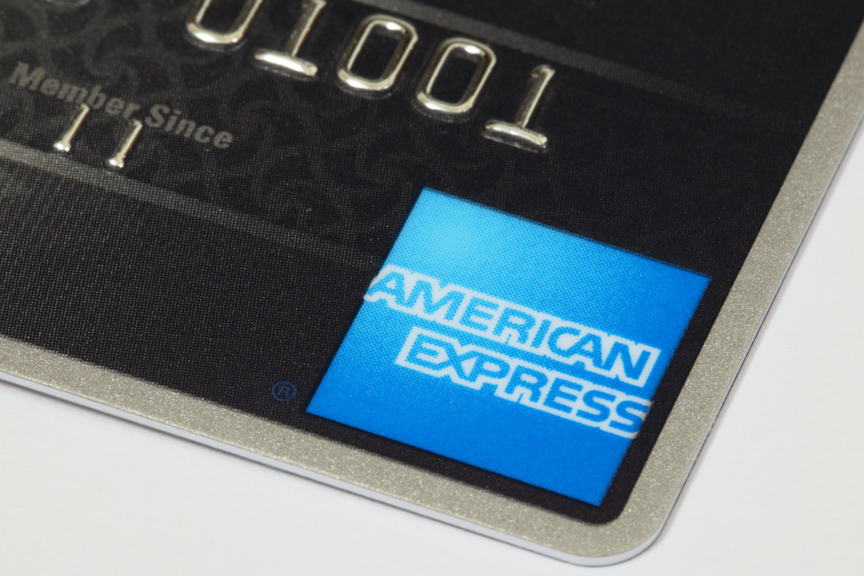 Financial (names A - I) - American Express Co_ logo on card-by winhorse via iStock