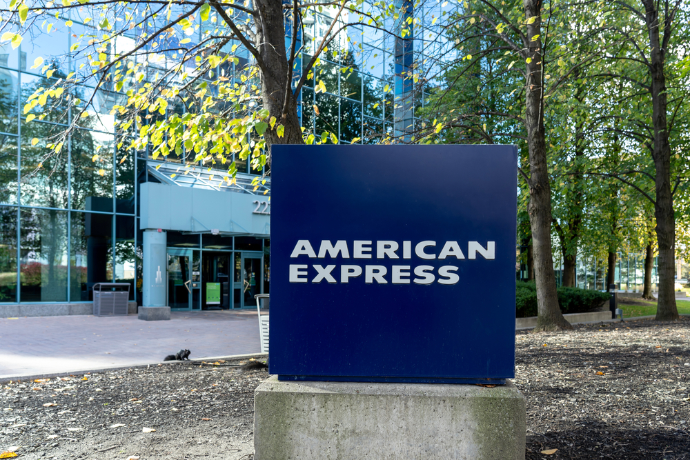 Financial (names A - I) - American Express Co_ office sign- by JHVEPhoto via Shutterstock