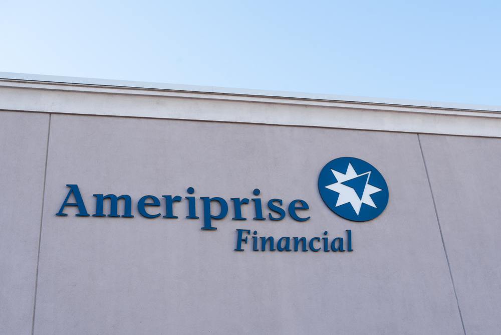 Financial (names A - I) - Ameriprise Financial Inc location-by APN Photography via Shutterstock