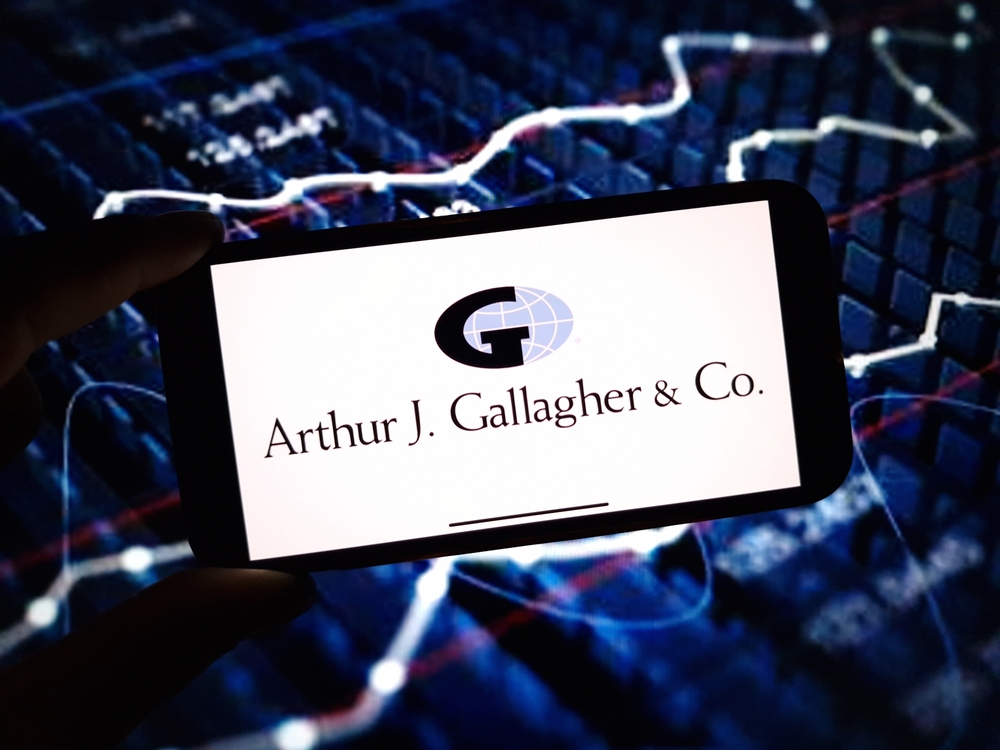 Financial (names A - I) - Arthur J_ Gallagher & Co_ logo and data- by Piotr Swat via Shutterstock
