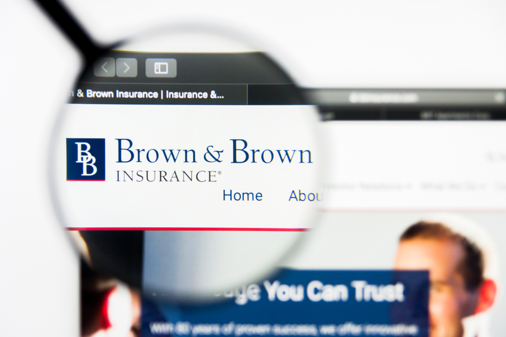 Financial (names A - I) - Brown & Brown, Inc_ magnified-by Pavel Kapysh via Shutterstock