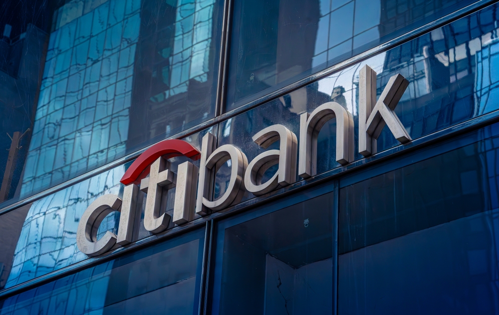 Financial (names A - I) - Citigroup Inc logo on building-by lucasImages via Shutterstock