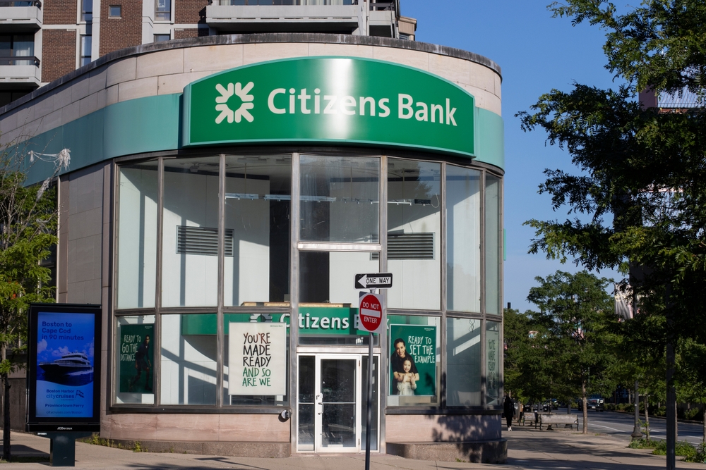 Financial (names A - I) - Citizens Financial Group Inc branch location-by Tada Images via Shutterstock