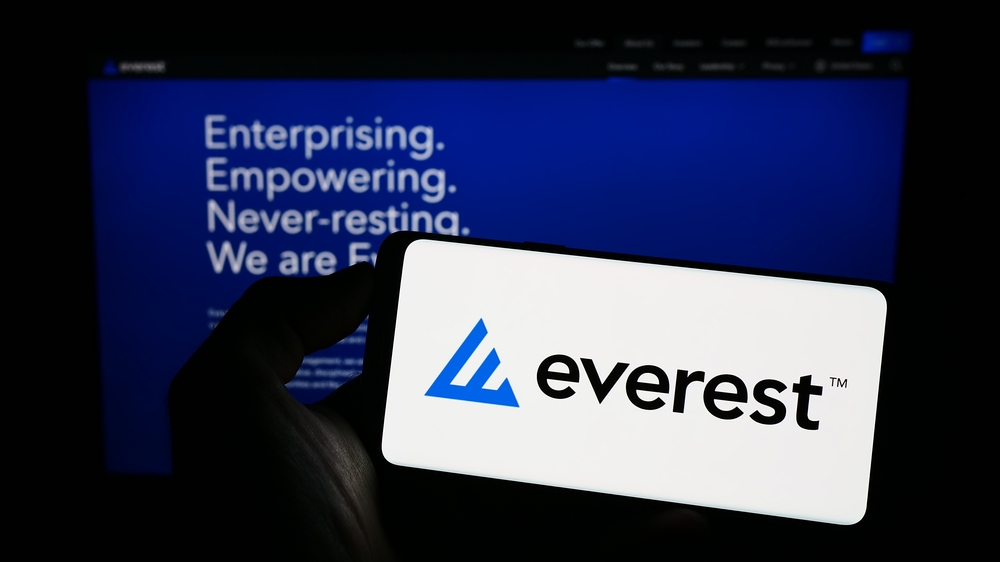 Financial (names A - I) - Everest Group Ltd logo and website-by T_Schneider via Shutterstock