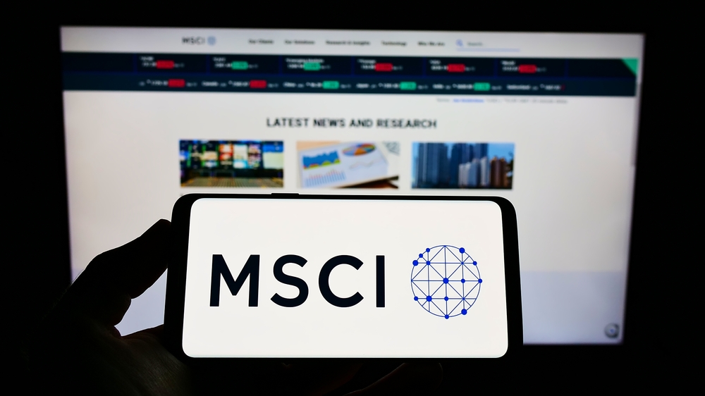 MSCI Inc phone and site-by T_Schneider via Shutterstock