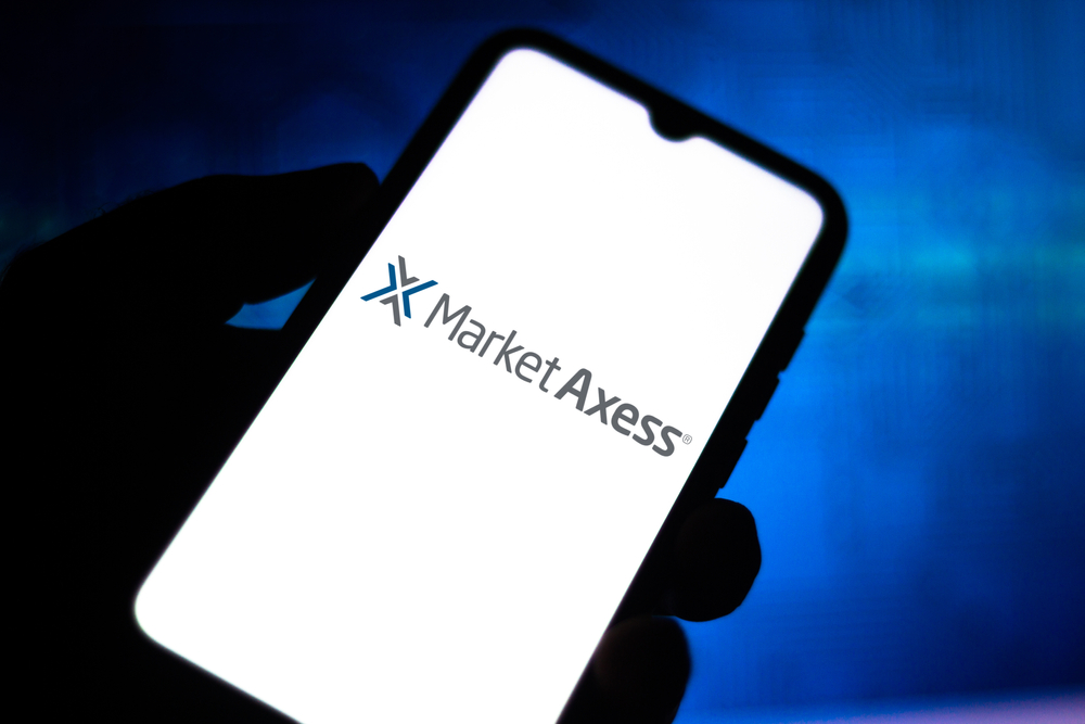 MarketAxess Holdings Inc_ logo on phone-by rafapress via Shutterstock