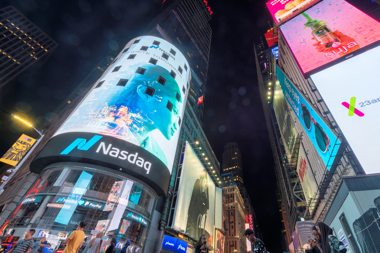 Financial (names J - Z) - Nasdaq Inc Times Square-by lucky-photographer via iStock