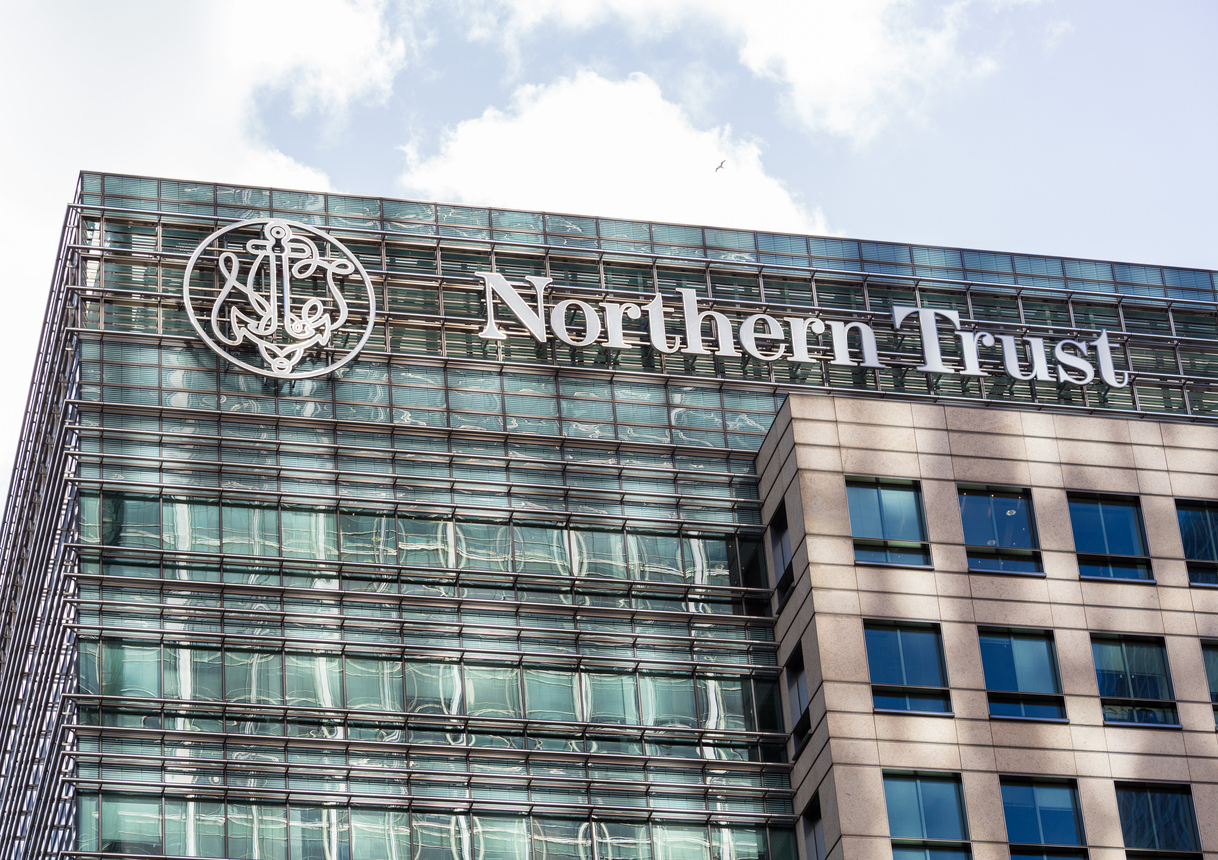 Financial (names J - Z) - Northern Trust Corp_ sign on bank-by BackyardProduction via iStock